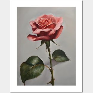 Rose Art Oil Painting Posters and Art